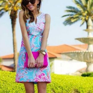 Jellies be jammin’ shift dress.